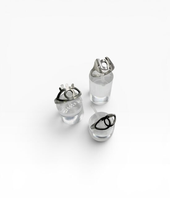 Anillos acero calados x36u - 17