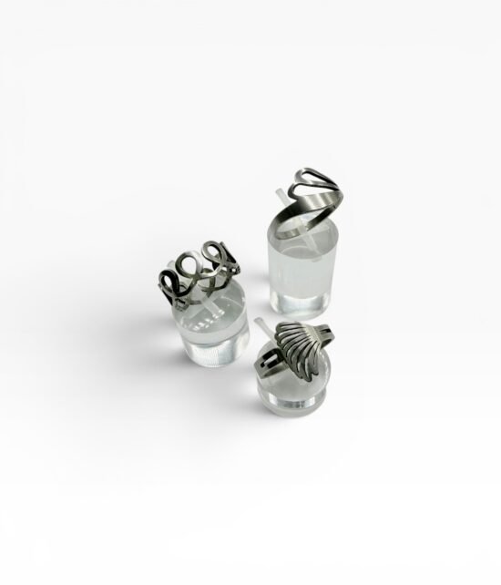 Anillos acero calados x36u - 26